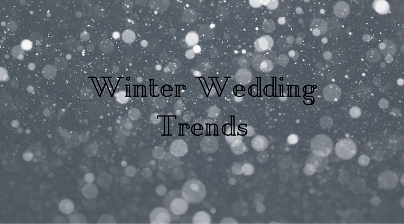 Winter Wedding Trends
